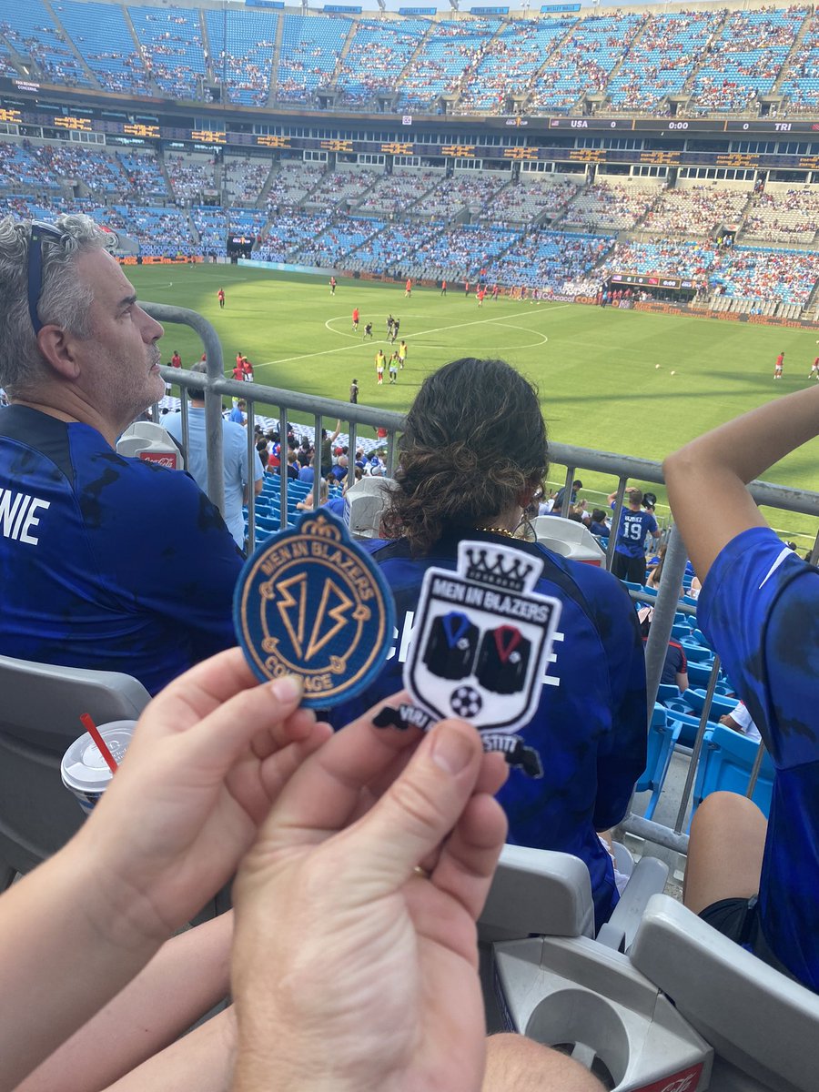 cstills23's tweet photo. Cora’s 1st soccer match @MenInBlazers #Patchatthepark #GFOP #GoldCup2023 https://t.co/bRDGJ4xQdV