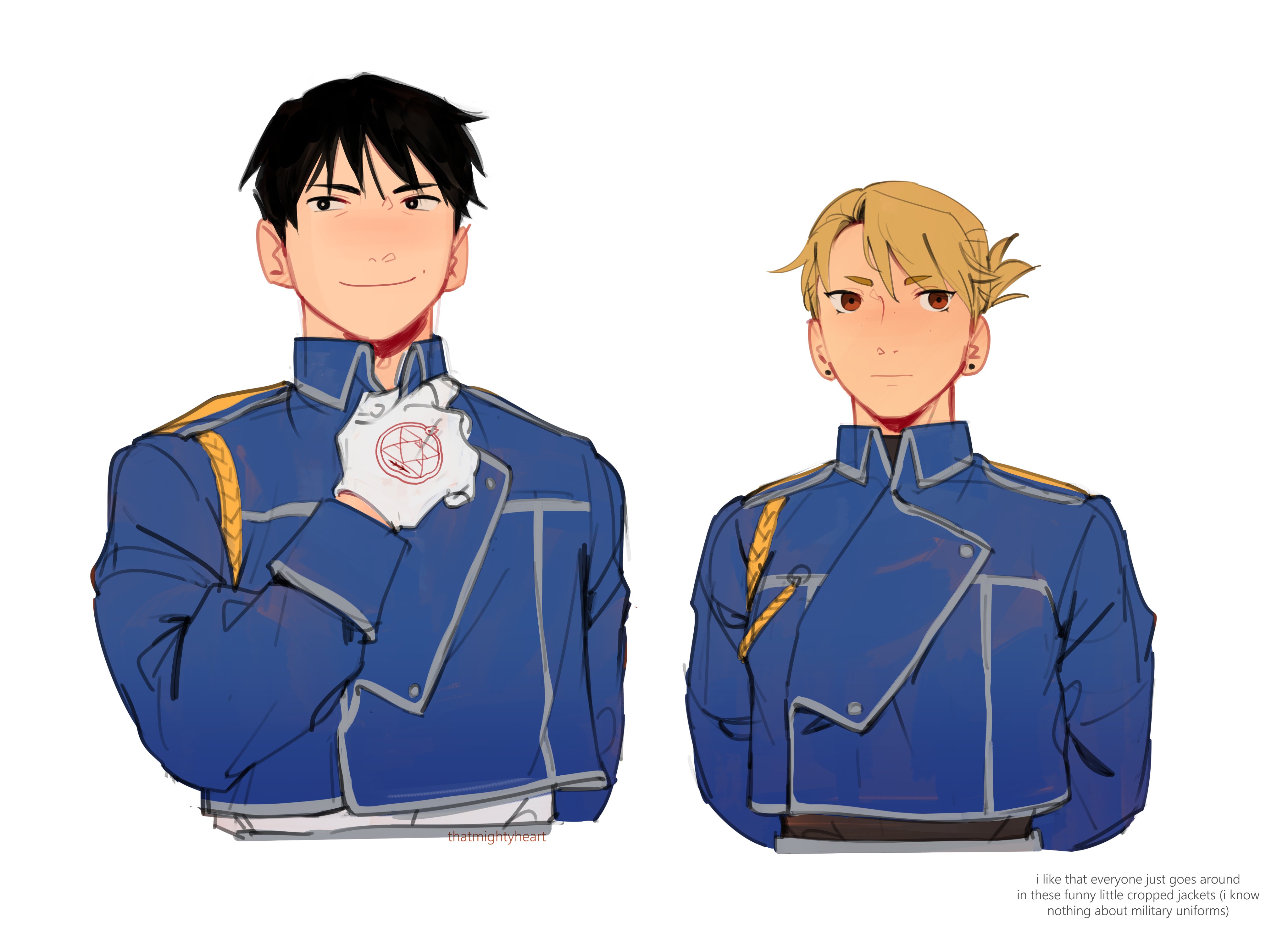 Fullmetal Alchemist Roy Mustang Name Anime T-Shirt by Anime Art