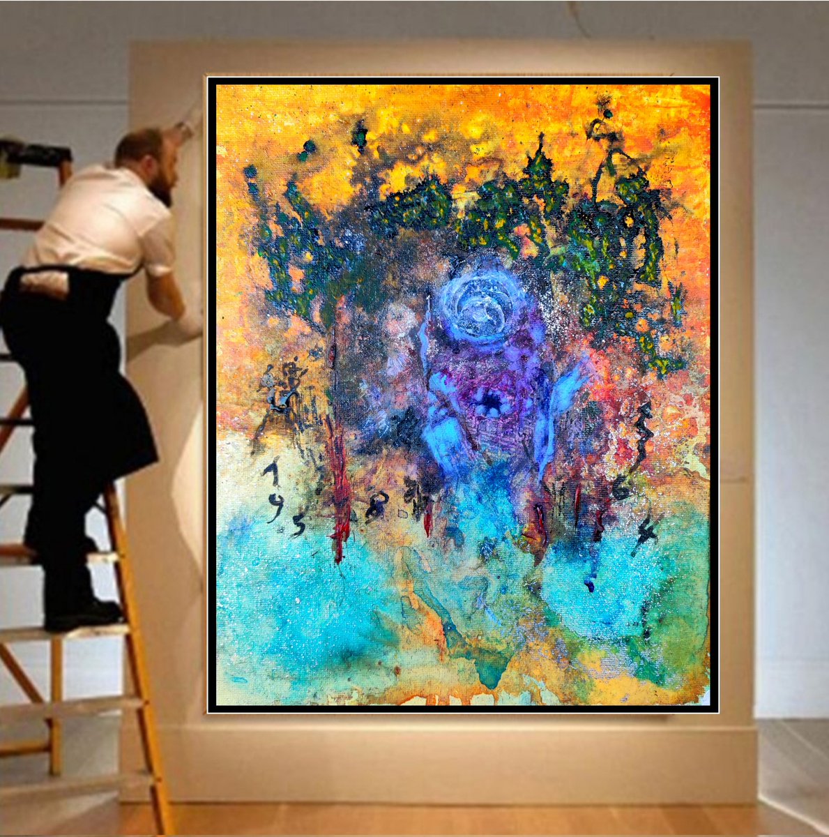 ErnestoScivoli's tweet photo. Dalla serie "SONO IO CHE GUARDO TE" - tecnica mista su tela cm 24x30 simulazione.#artwork #artmodern #argallery #arteitaliana #atelier #artdesign #artgalleries #artlondon #artmagazine #artforsale #artberlin #artnewyork #artastract #artist #arternestoscivoli https://t.co/8TLfE2kweo