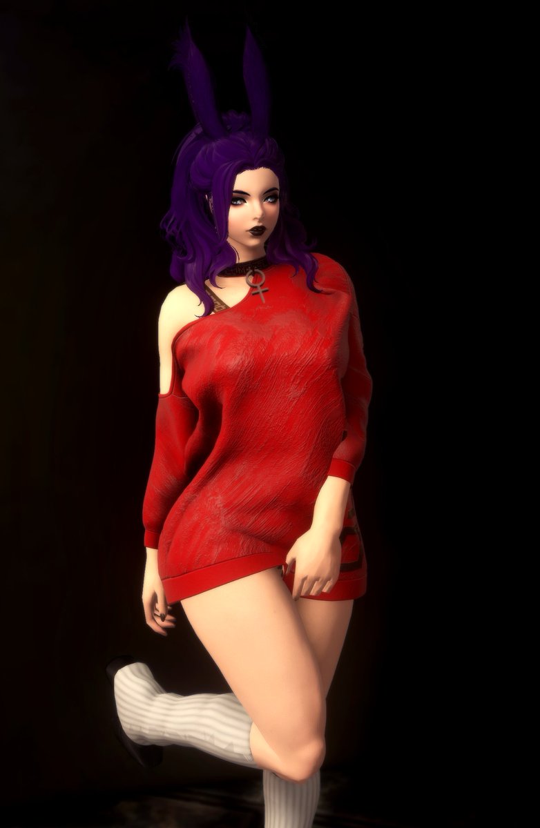 AyamiSnow's tweet photo. Sexy In Red #FFXIVSelfie #Viera #GPOSERS https://t.co/G52ulHGvV8