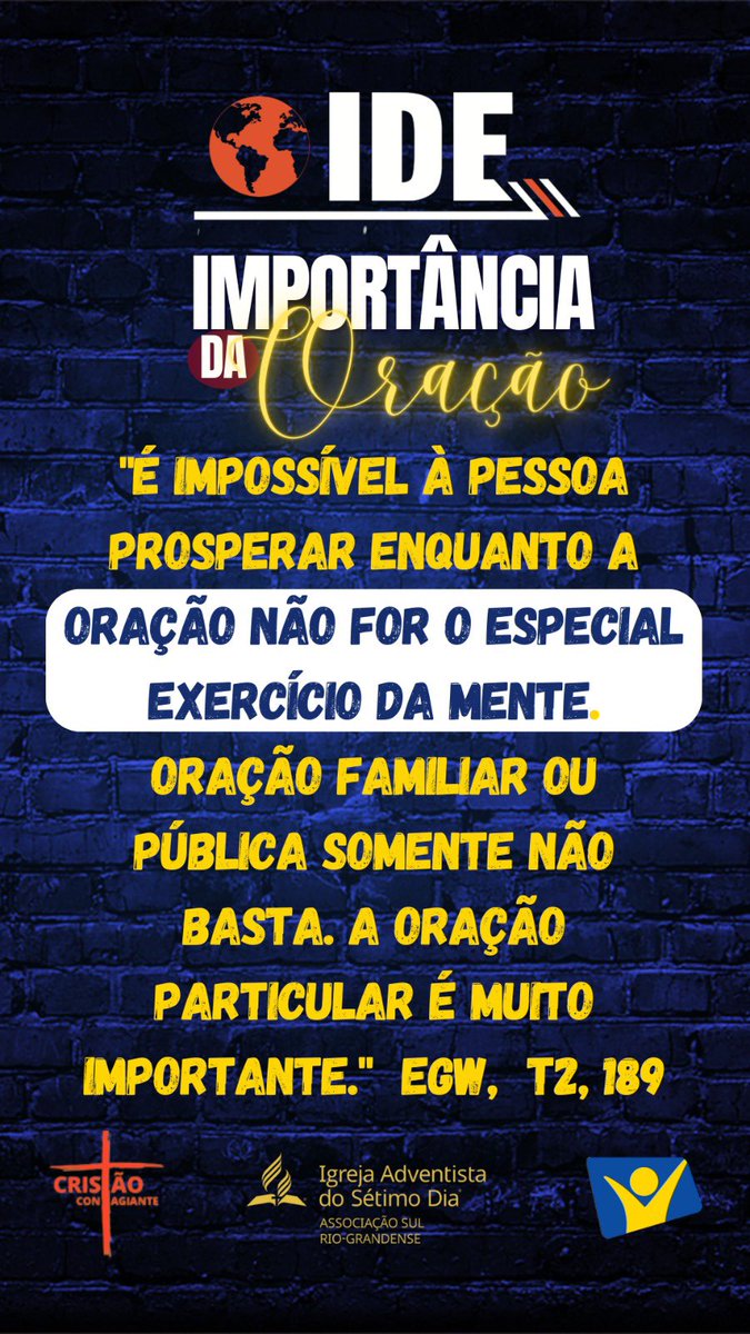 Vamos orar pelos nossos amigos que queremos que conheçam a Cristo? 
#asr
#cristaocontagiante