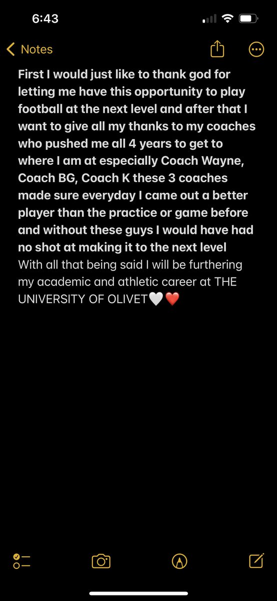 Nickgutierrez55's tweet photo. 1000% committed thank you too @CoachMoose2 @UofOlivetFB @J_dot_Smith for this amazing opportunity and thank you too @Coach_Dismuke for helping me get to this point in my life big things coming this is just the BEGINNING 🤍❤️💫 https://t.co/KoUUgXFwQ3