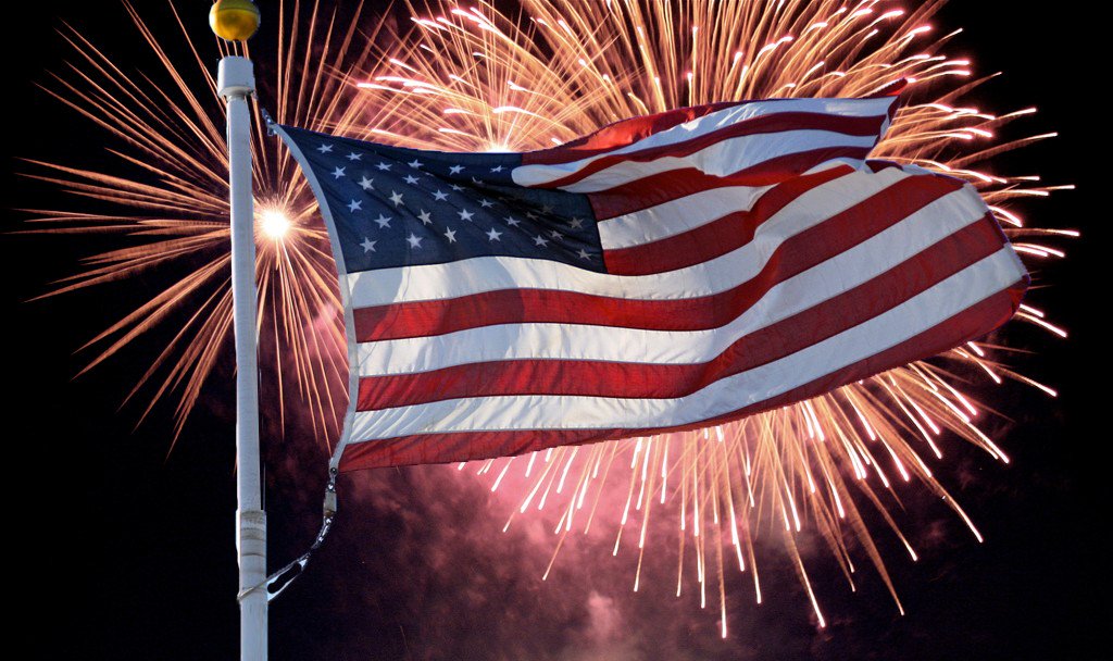 Wishing America a Happy Birthday. You are still the greatest country... and I am proud to be an American!