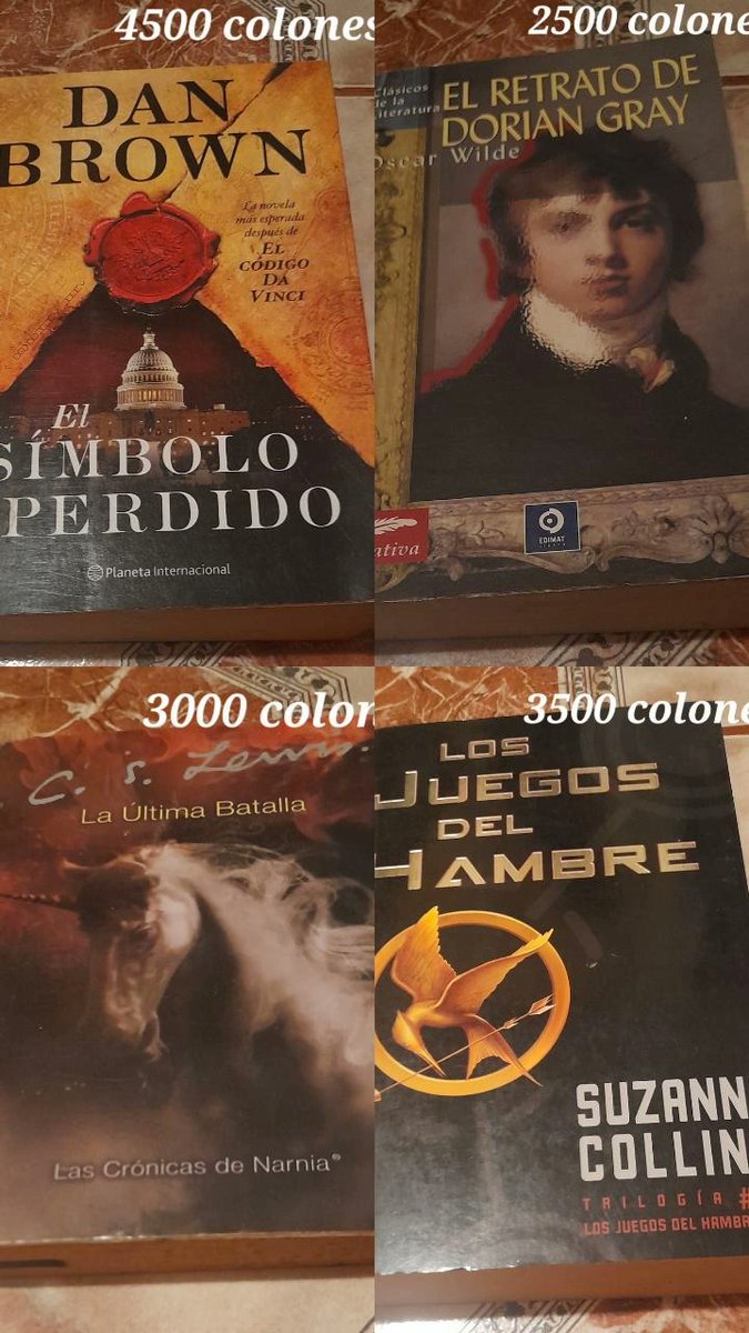 Buenas tardes. Estoy vendiendo estos libros 📚  precios en cada foto. Info al DM o al 87177148