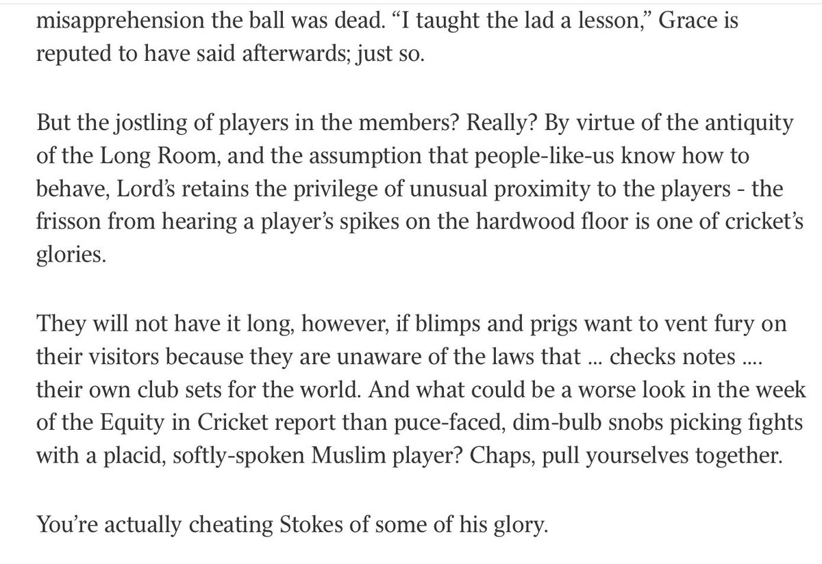 Gideon Haigh hits the nail on the head over “that” stumping in <a href="/australian/">The Australian</a> and <a href="/thetimes/">The Times and The Sunday Times</a>.
#Ashes #TheAshes #TheAshes2023