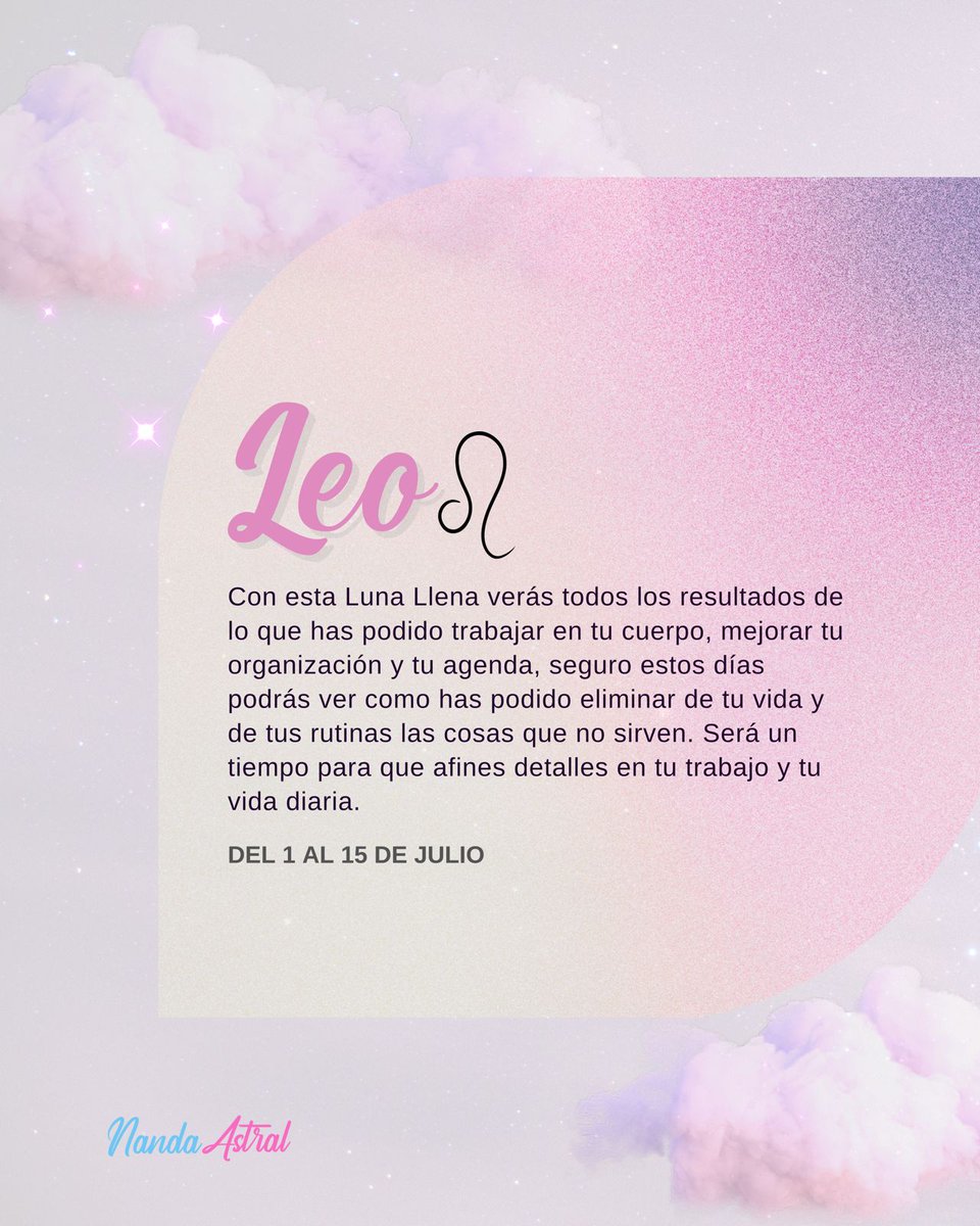 Leo ♌ Sol o Ascendente 👇