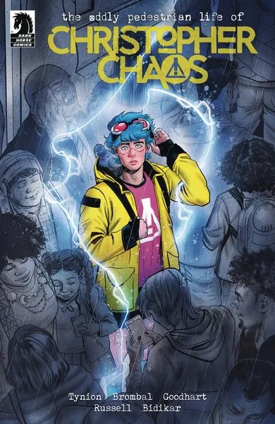 I loved the first issue of the new @DarkHorseComics series The Oddly Pedestrian Life of Christopher Chaos from @JamesTheFourth @TateBrombal  #ChristopherChaos #Comics #DarkHorseComics #ComicBooks