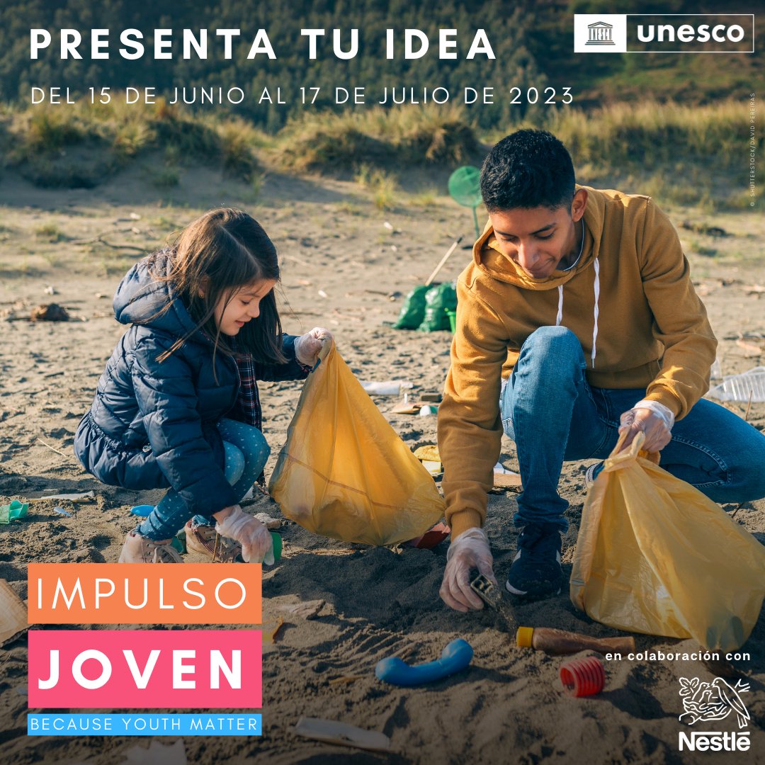 Para el 2030, el #CambioClimático podría llevar a 5,8 millones a la pobreza extrema en América Latina y el Caribe.

¿Tienes una idea para cambiar esta realidad? ¡Cuéntanosla!

➡️ Participa en #ImpulsoJoven, la nueva iniciativa de @‌UNESCO_es y @‌Nestle: unesco.org/es/youth/matter