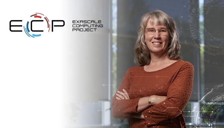 HPCwire's tweet image. Lori Diachin, who has served as deputy director for the #ExascaleComputingProject since 2018, will lead the #ECP as it nears final milestones. ow.ly/wm8o50OM6ik
