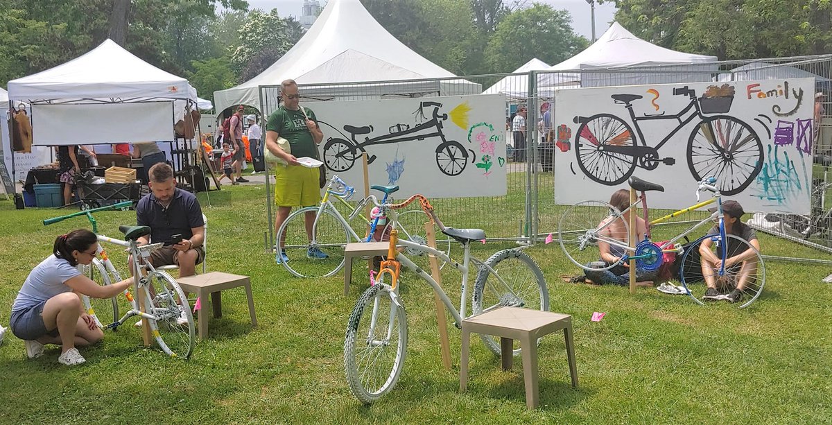 BikeBrush at ArtFest Kingston 2023