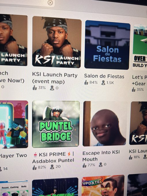 yooo wtf, escale into ksi mouth? roblox? https://t.co/oFdrnzUxFT