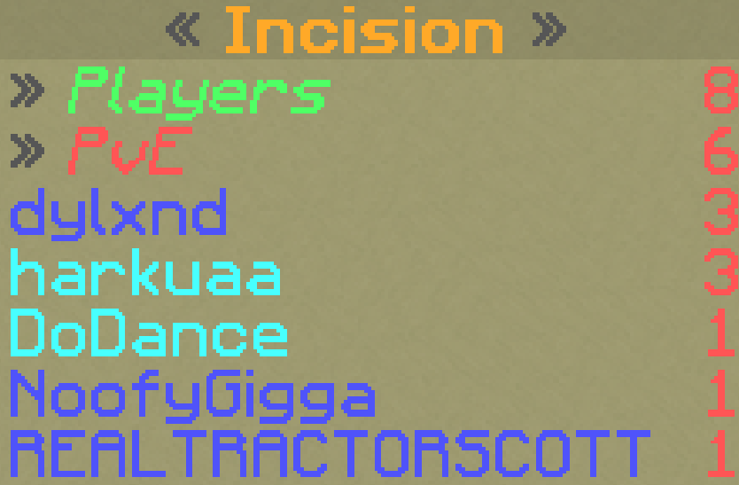incisionuhc's tweet photo. Congrats to dylxnd, NoofyGigga &amp; REALTRACTORSCOTT on winning this UHC with 5 total kills! https://t.co/EQ168dj2jW