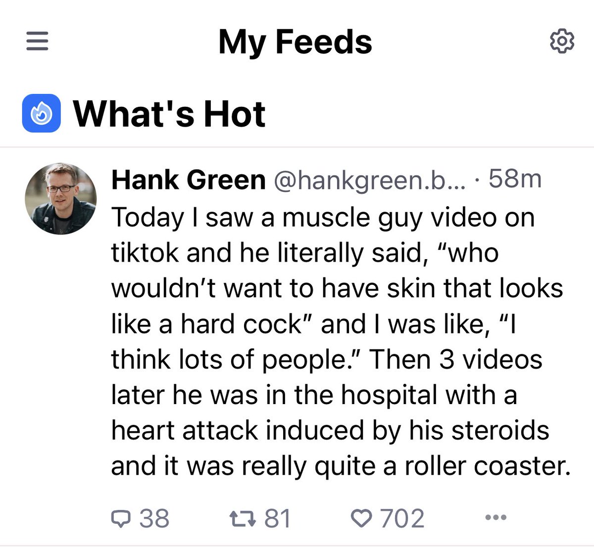 Hank Green tweet media