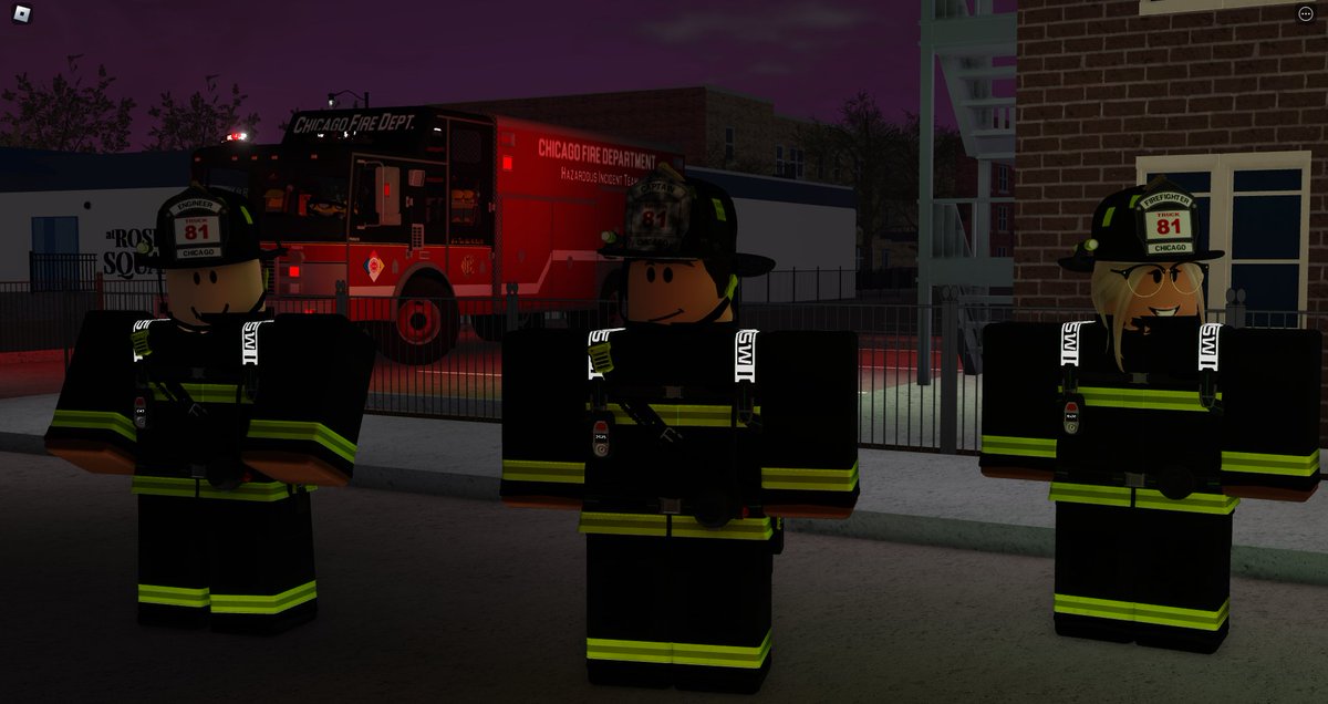 CFD_RBLX's tweet image. The Chicago Fire Department working hard on duty #ROBLOX #RobloxChicago #RobloxDevs