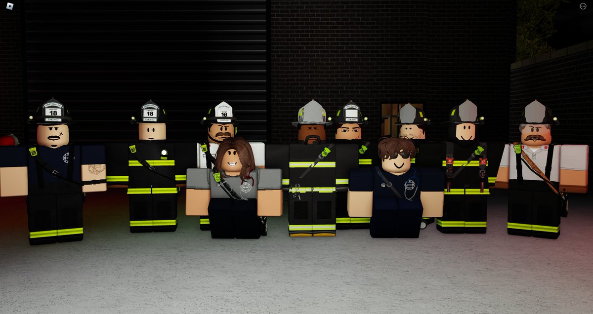 CFD_RBLX's tweet image. The Chicago Fire Department working hard on duty #ROBLOX #RobloxChicago #RobloxDevs