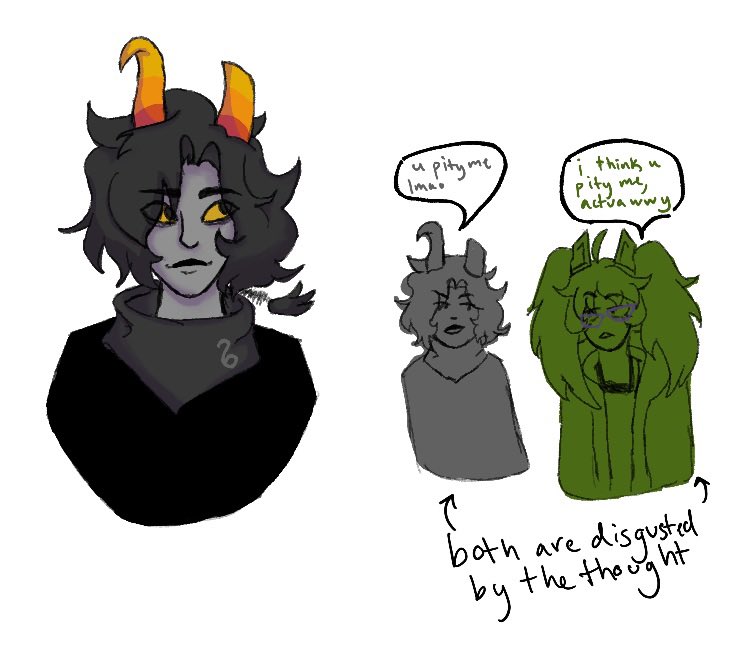 ssolveigrart's tweet photo. my first two artfight attacks this year! theyve been fun to draw!!! i’m so excited this year :D https://t.co/7dc6f9Y04Y