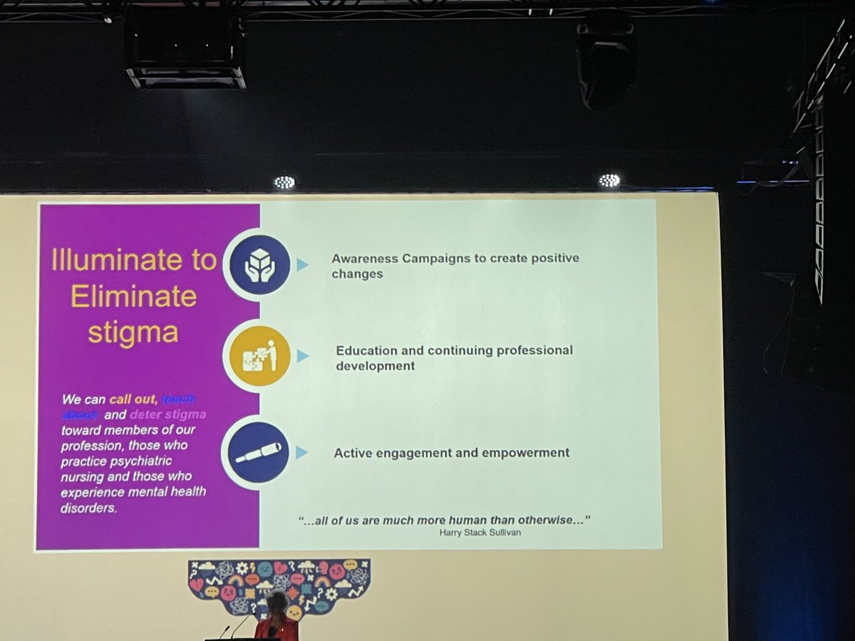 2/2
every nurse is a mental health nurse

#ICN2023 
#ICNCongress