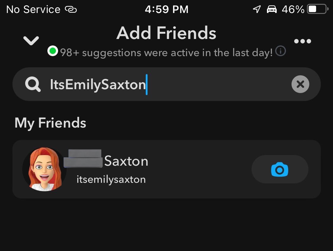 Emily saxton on twitter i legit hate snapchat a friend went to go