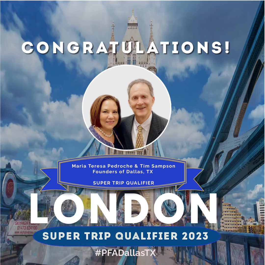 mtgpedroche's tweet photo. Are you flying with us to England this year? How about Ireland? We finish 2022 stronger than ever so we can enjoy some vacation PFA-style. DM to learn more about upcoming events. 
2023 Super &amp; Elite Trip
#PFADallasTX  https://t.co/C4SfB6aMZy via @FacebookWatch https://t.co/ROZy62s0ar