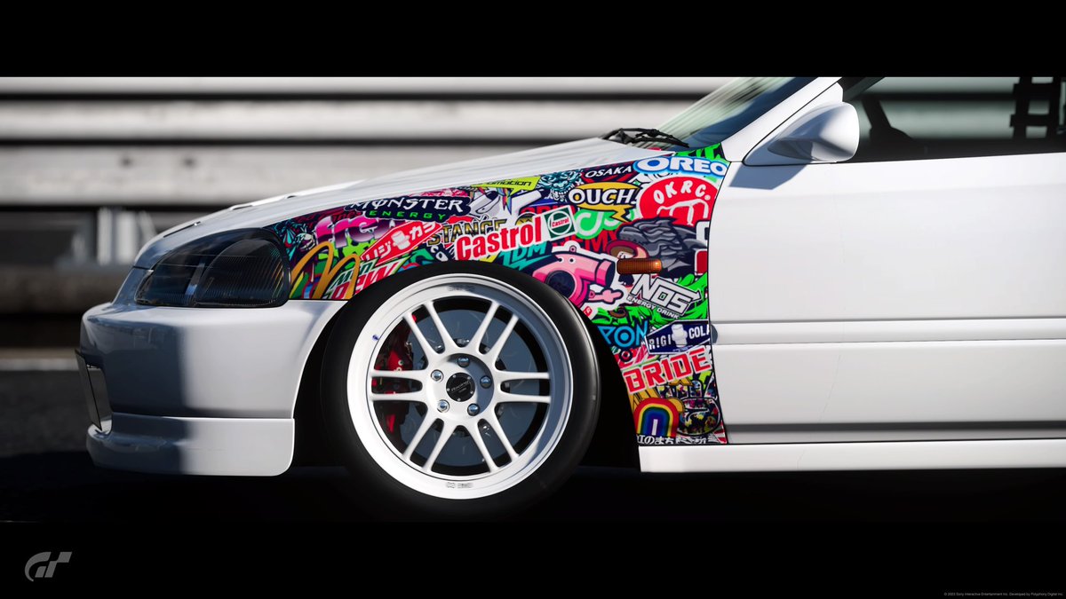 Tiykuwabu6712's tweet image. ｽﾃｯｶｰﾎﾞﾑのしびっこは様になるわ

 #GT7PureScapes  #stickerbomb