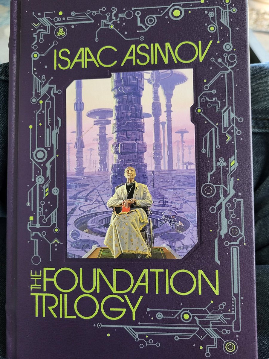 Light reading for the weekend. Haven't touched this since I was a kid. So much of this work was ahead of It's time. 

"Never let your sense of morals prevent you from doing what is right."