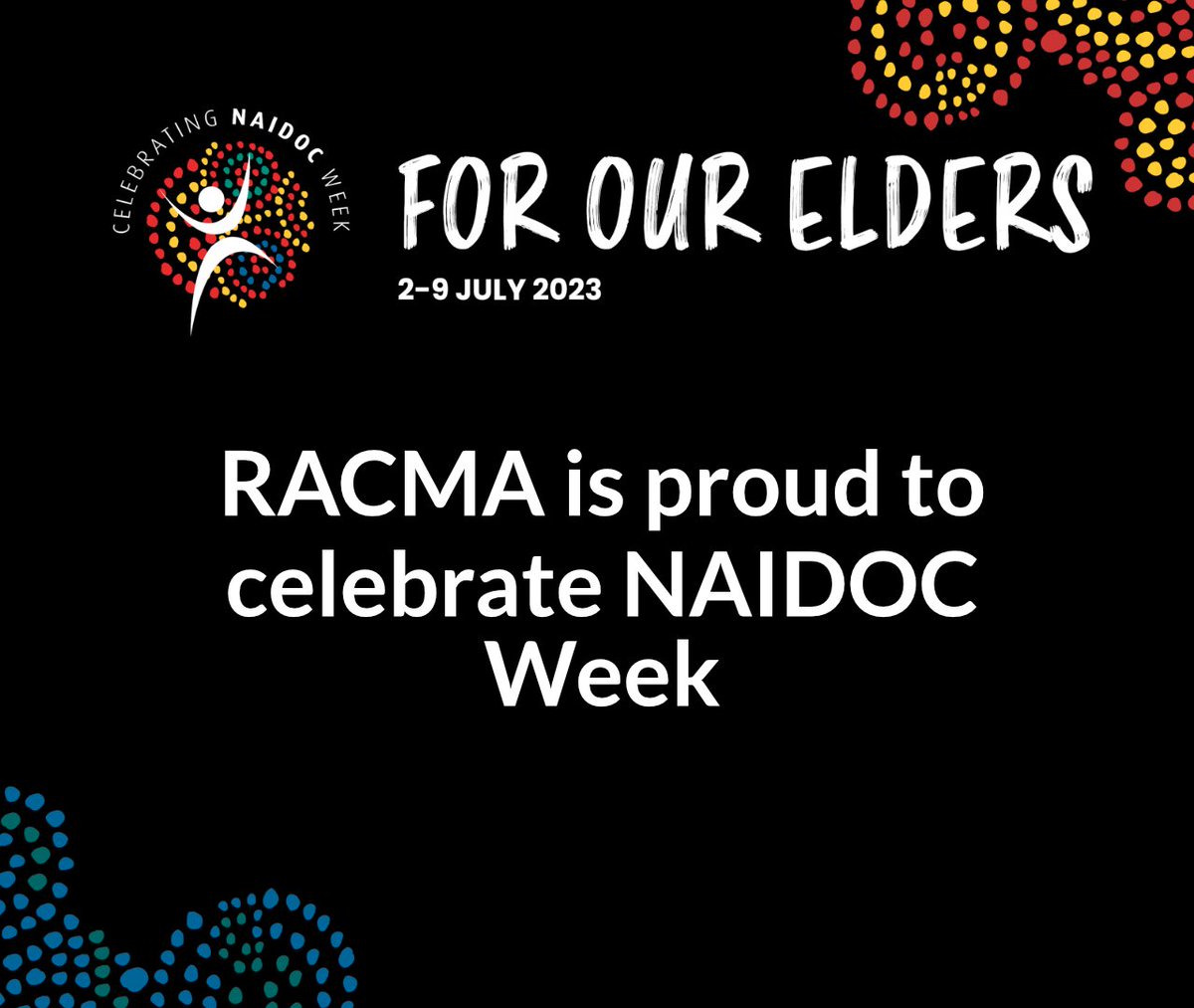 medManagerRACMA's tweet photo. This #NAIDOC2023, RACMA honours the theme "For Our Elders”. They are our leaders, trailblazers, and advocates. We pay tribute to our elders' wisdom, guidance, and cultural knowledge, shaping our path today.
#ForOurElders #RACMA #MedManager #MedicalLeader #Leader https://t.co/jirlXbAJwO