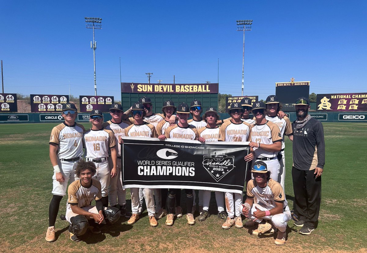 BUSShowcase's tweet photo. 𝐒𝐮𝐧 𝐃𝐞𝐯𝐢𝐥 𝐂𝐥𝐚𝐬𝐬𝐢𝐜 𝐂𝐡𝐚𝐦𝐩𝐢𝐨𝐧𝐬  

Congratulations, Nomadic Baseball 
MVP: Max DeFrancesco https://t.co/lrirSNumC3
