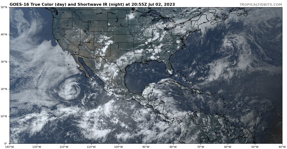 WeatherEnQuilla's tweet photo. Un patrón difluente en la atmósfera está generando lluvias y tormentas eléctricas, las cuales se ven potenciadas por el calentamiento diurno y las brisas marinas. Estos fenómenos atmosféricos están generando actividad convectiva en el norte de Colombia. https://t.co/7u3JX7xd3r