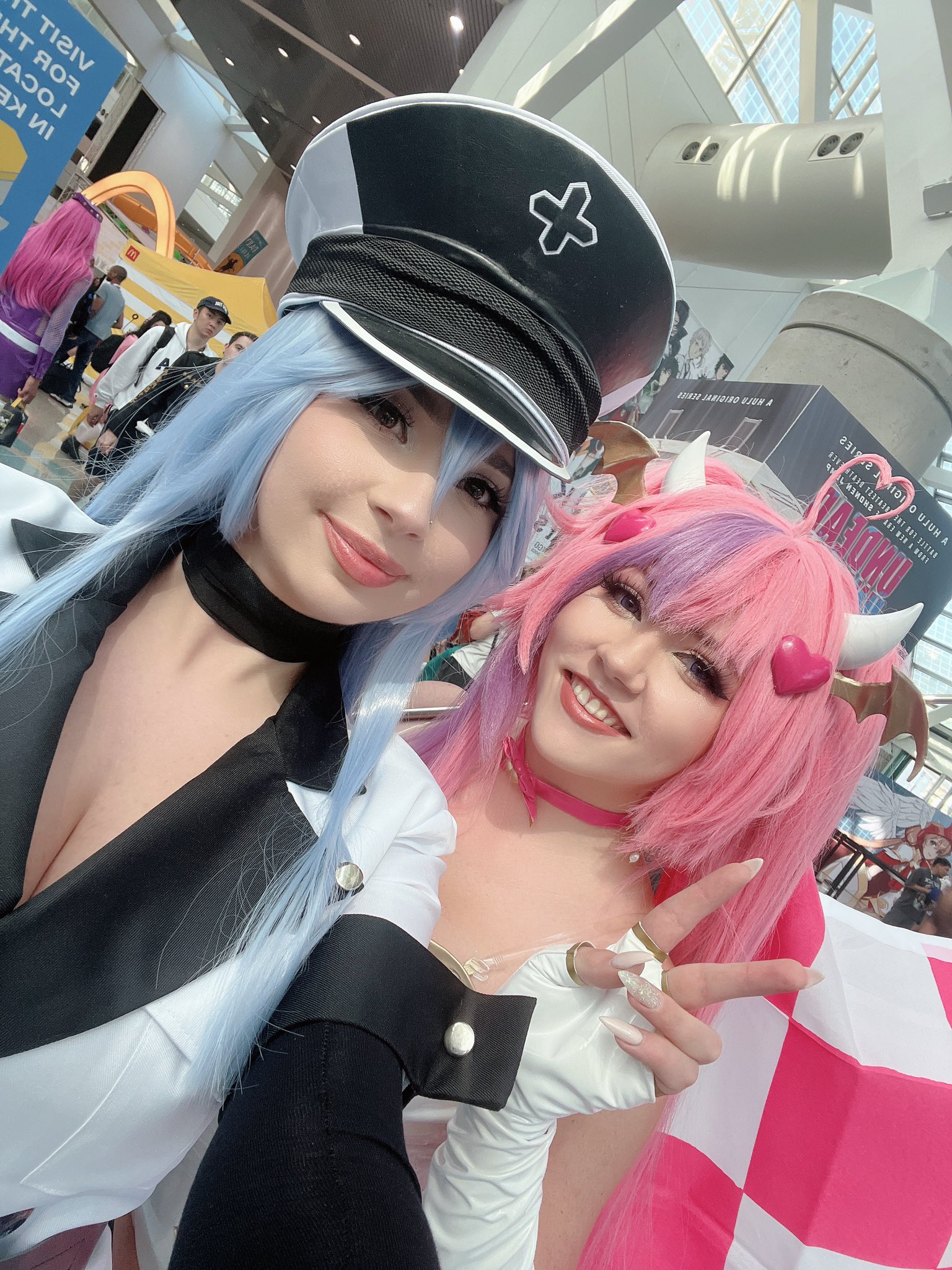 kisa ♡ on Twitter: "with my wifey @NebulaNeko at anime expo https://t