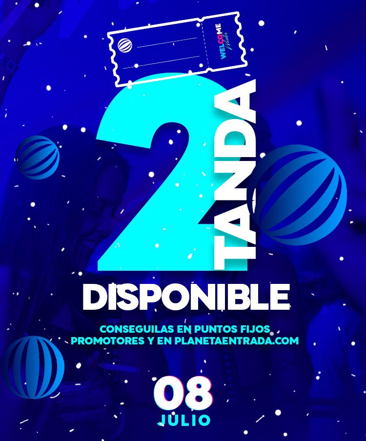 TANDA 2 ~ HABILITADA!

conseguí tu entrada en puntos fijos, promotores y planetaentrada.com 

#WelcomeWinter #Macachín