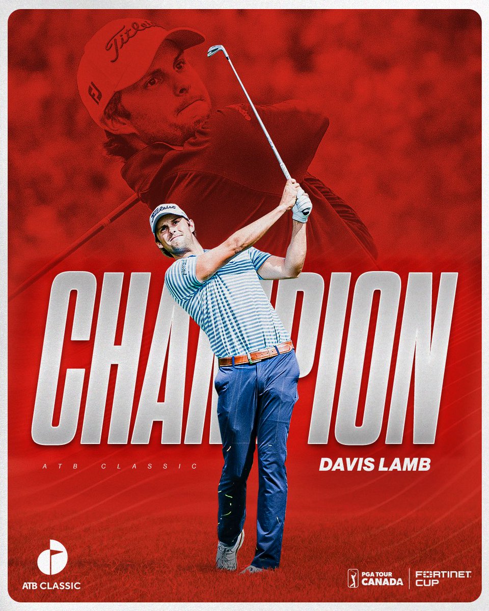 One for the history books 🏆

Davis Lamb becomes the first Monday Qualifier to win on <a href="/PGATOURCanada/">PGA TOUR Americas</a> at the <a href="/ATBClassicGolf/">ATB Classic</a>.