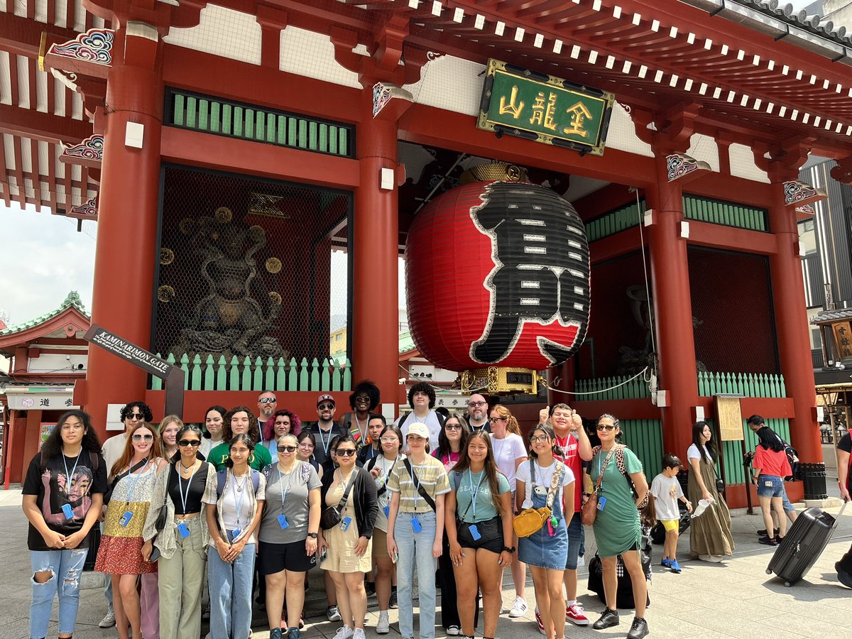 Clark x Stevens students take on Tokyo! <a href="/NISDClark/">Tom C. Clark HS</a> <a href="/NISDSTEVENS/">NISDSTEVENS</a>
