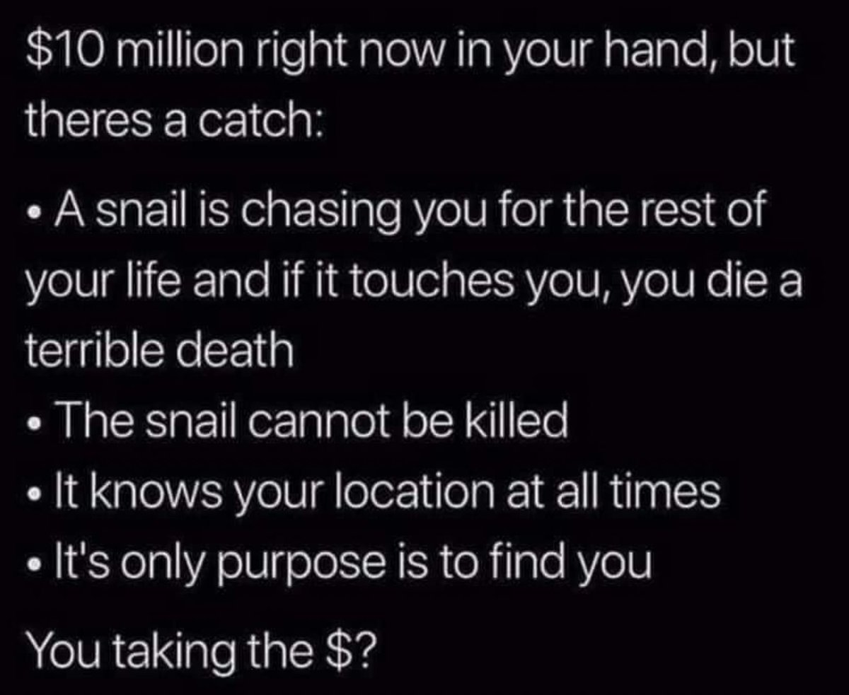 What do you do? Take the Money?