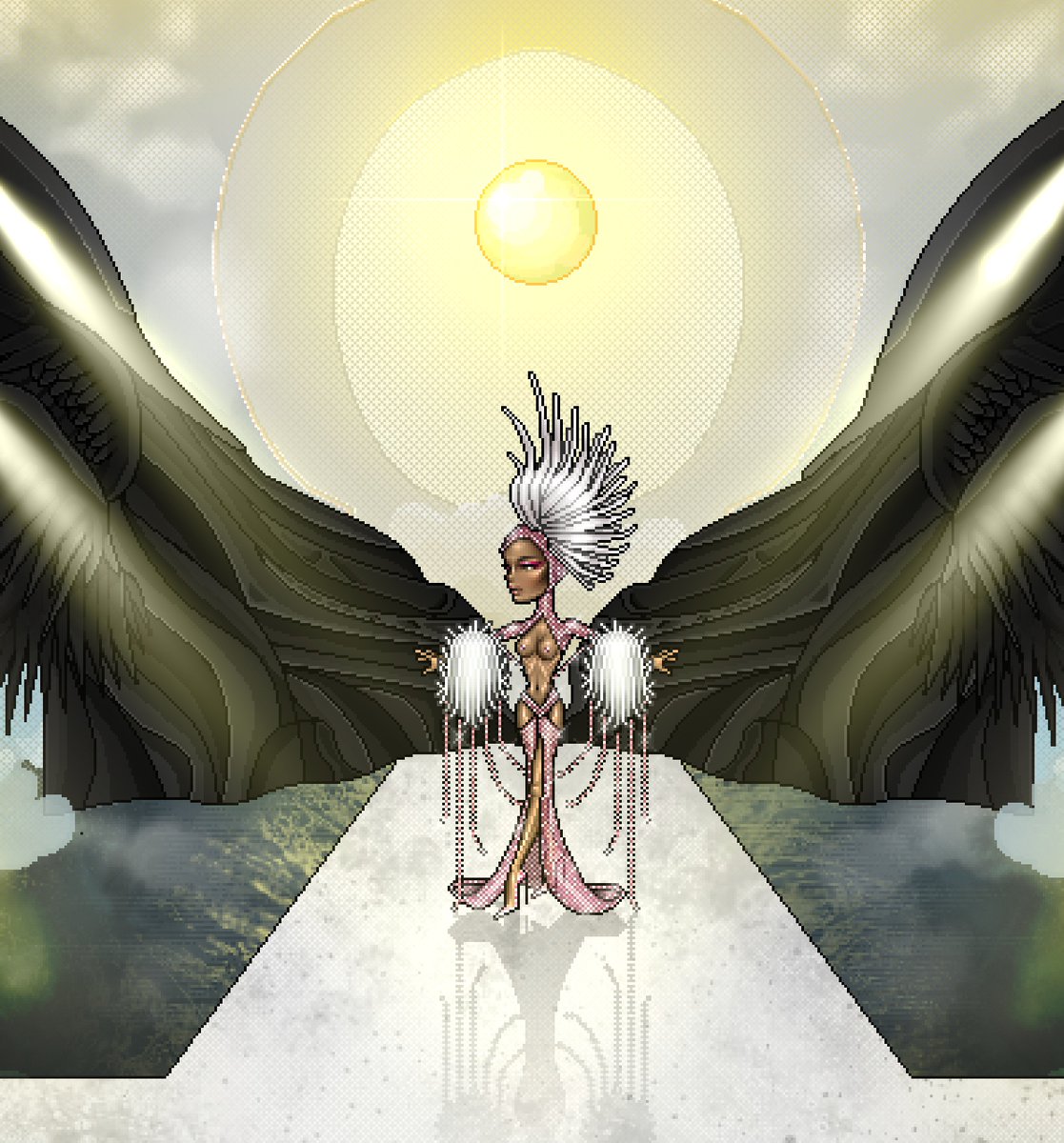 I am already in heaven with this gown 🏹✨

#HDRHGrandFinale 💫👼