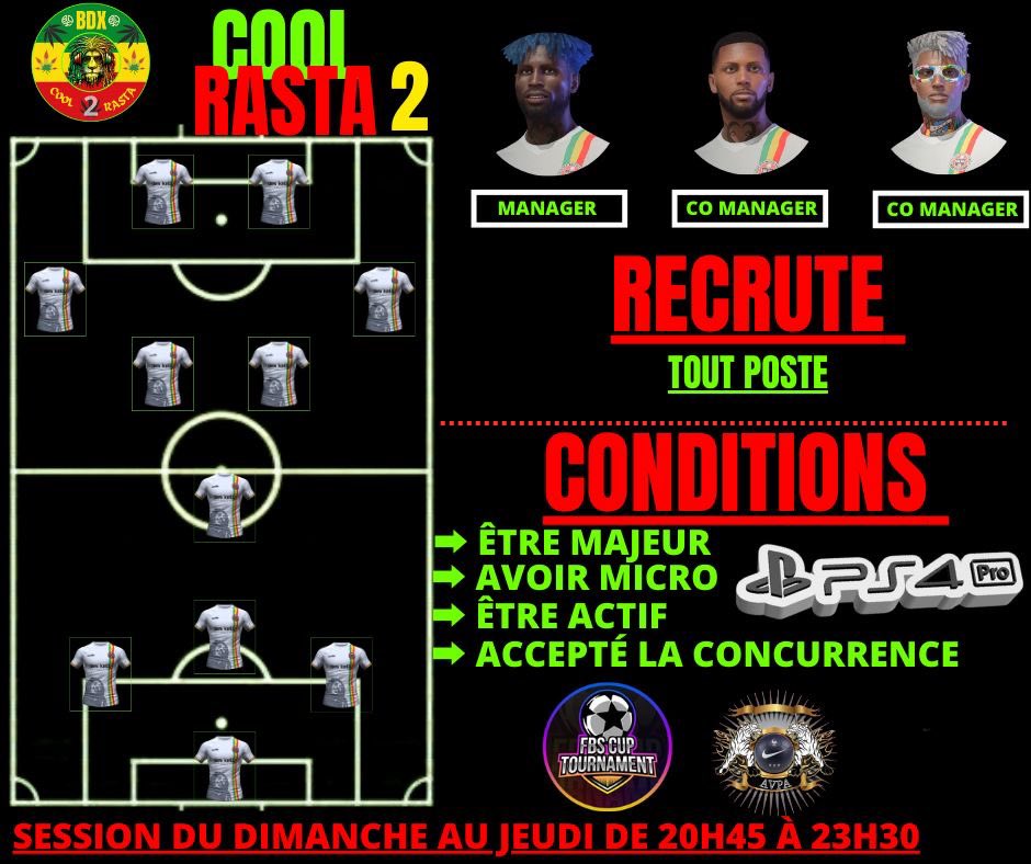 Recrute tout poste <a href="/Club_ProFR/">Club Pro FRANCE 🇨🇵</a>