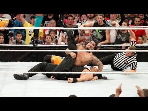 olly3j's tweet photo. The usos are just goated they were the first ever to pin roman after he made his in ring debut and they now also ended his 3 1/2 year run of not being pinned @CWrestlingUK https://t.co/WzVOHn8Dfv