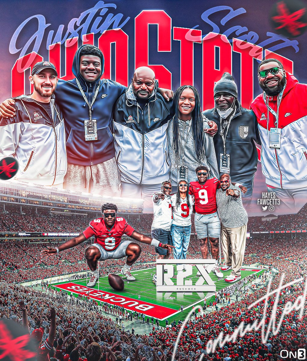 BREAKING: Five-Star DL Justin Scott tells me he has Committed to Ohio State!

The 6’5 305 DL from Chicago, IL chose the Buckeyes over Michigan, Georgia, &amp; Miami

“Coach Larry Johnson is the best to do it at the defensive line position🌰”

on3.com/college/ohio-s…
