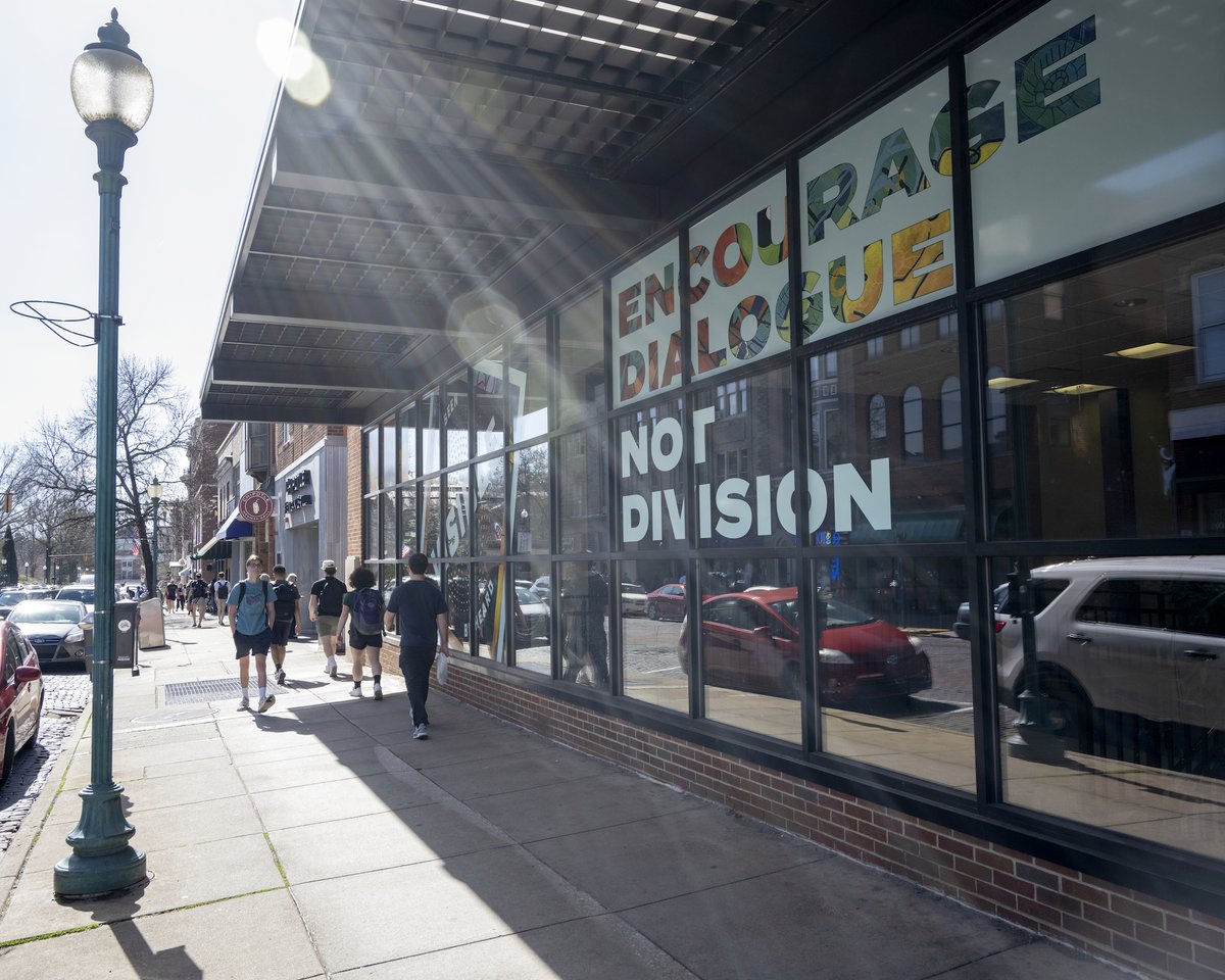 ohiou's tweet image. 25 years ago, @PWStudio was founded to bring a space for all to create art in the @athensohio community.
 
Now, Passion Works partnered with OHIO to bring its vibrant look and shared value of respect to @ohiou_diversity's Make Respect Visible campaign.
 
» ohiotoday.org/passion-works-…