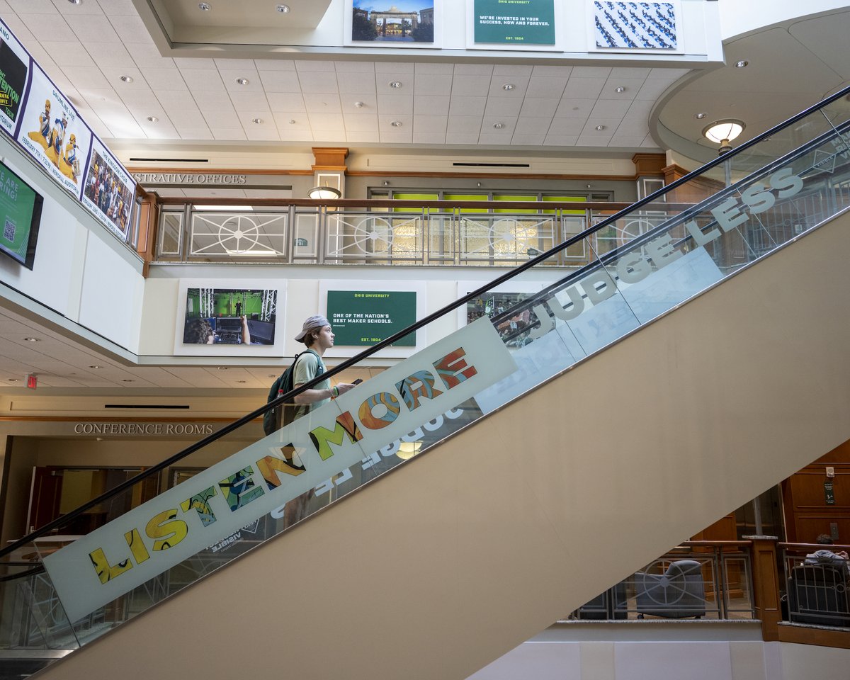 ohiou's tweet image. 25 years ago, @PWStudio was founded to bring a space for all to create art in the @athensohio community.
 
Now, Passion Works partnered with OHIO to bring its vibrant look and shared value of respect to @ohiou_diversity's Make Respect Visible campaign.
 
» ohiotoday.org/passion-works-…