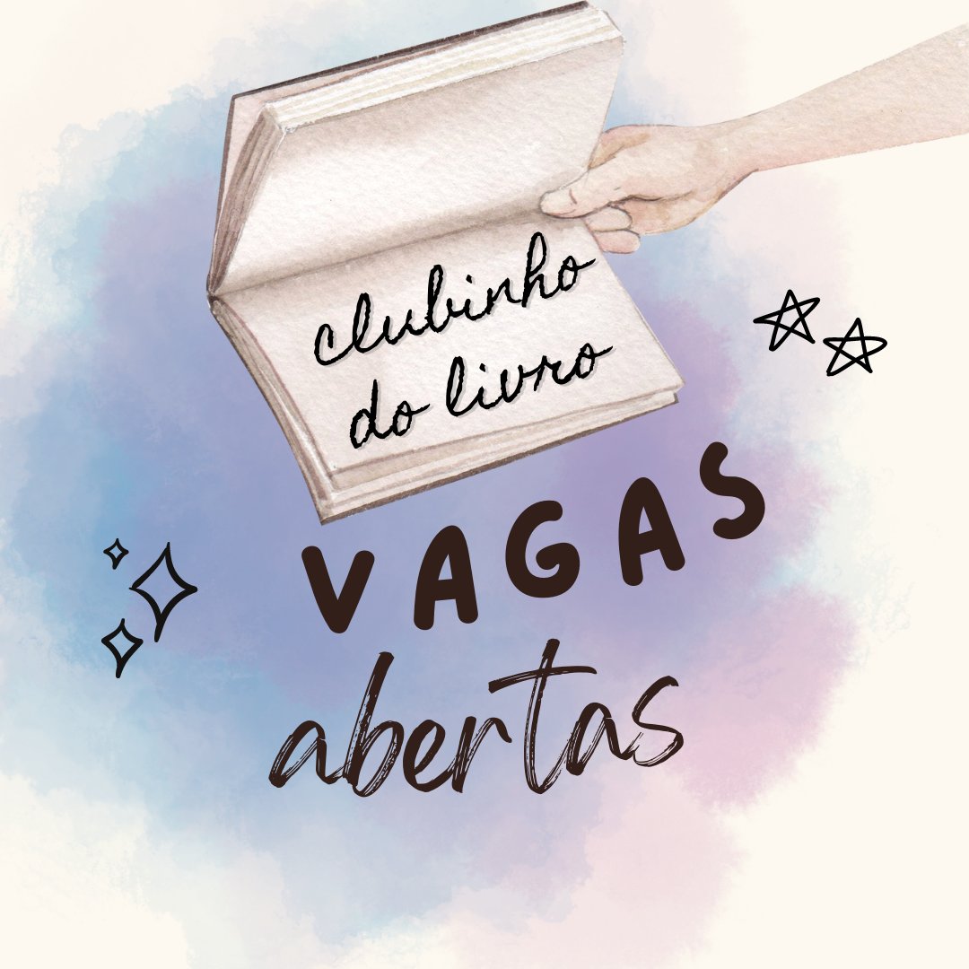 i2clubinho's tweet photo. oioi gente!!! olha a gente aqui mais uma vez 🎇🎇Estamos com vagas abertas. Se você tem interesse, não esquece de preencher nosso formulário para a gente adiciona-lo! 😊
https://t.co/GbFX5NdkdO

tags: #booktwt #booktt #clubedolivro #bookstan https://t.co/jb1ZkNMEDo