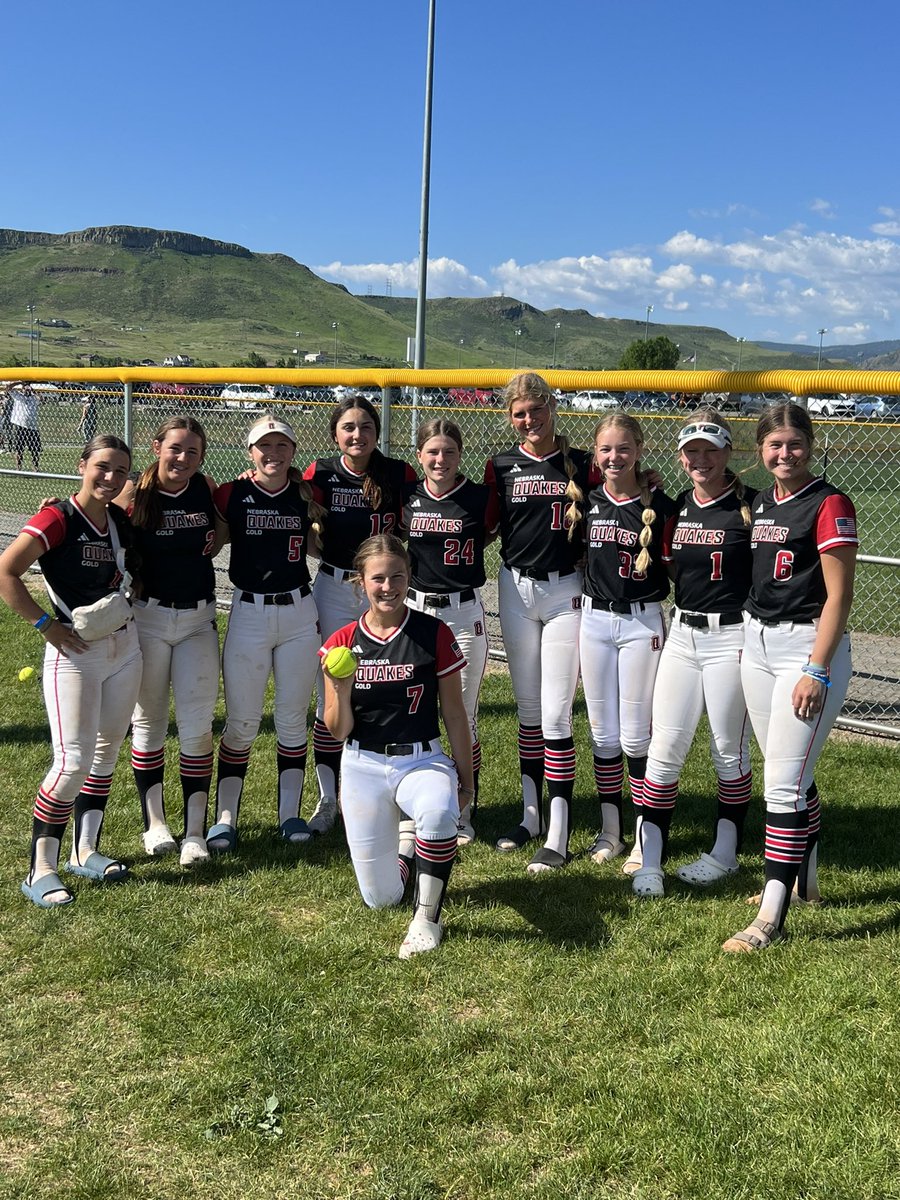 NE Quakes Gold 18U Macken (@nequakesmacken) on Twitter photo Quakes - 3
So Cal Athletics - 5
💣 by <a href="/MaddieSnyder_7/">Maddie Snyder</a>! 💪
<a href="/BrunoRylee/">Rylee Bruno</a> 1/3, 2B, R
<a href="/NorahMacken/">Norah Macken</a> 2/3, R
<a href="/bria_scott1/">bria scott</a> 1/3
<a href="/gracey_meinert/">gracey meinert</a> 1/3, RBI
<a href="/laurenmae2026/">Lauren Schneider</a> RBI, 2IP w/ 4Ks
<a href="/AlliBorkowski/">Alli Borkowski</a> 1/2
<a href="/MaddieSnyder_7/">Maddie Snyder</a> 1/2, R, RBI
<a href="/macy_eitzmann/">Macy Eitzmann</a> 3IP w/ 2Ks
<a href="/QuakesRecruit/">Quakes Recruiting</a> Quakes - 3
So Cal Athletics - 5
💣 by <a href="/MaddieSnyder_7/">Maddie Snyder</a>! 💪
<a href="/BrunoRylee/">Rylee Bruno</a> 1/3, 2B, R
<a href="/NorahMacken/">Norah Macken</a> 2/3, R
<a href="/bria_scott1/">bria scott</a> 1/3
<a href="/gracey_meinert/">gracey meinert</a> 1/3, RBI
<a href="/laurenmae2026/">Lauren Schneider</a> RBI, 2IP w/ 4Ks
<a href="/AlliBorkowski/">Alli Borkowski</a> 1/2
<a href="/MaddieSnyder_7/">Maddie Snyder</a> 1/2, R, RBI
<a href="/macy_eitzmann/">Macy Eitzmann</a> 3IP w/ 2Ks
<a href="/QuakesRecruit/">Quakes Recruiting</a>