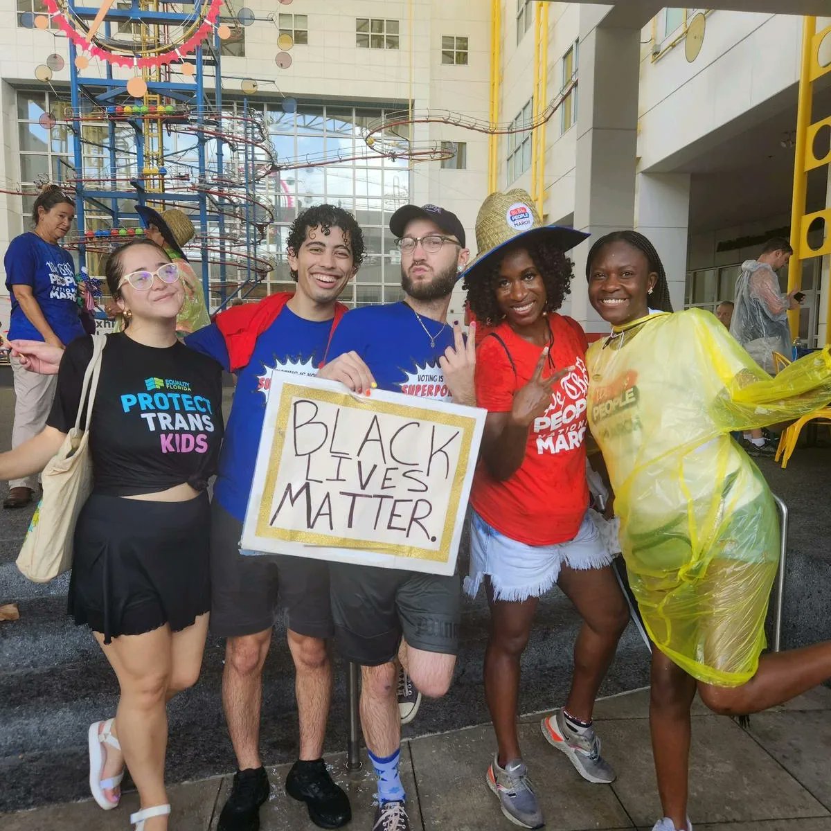 Broward Young Dems stood proudly at @WTPmarch w/ 70+ partner orgs against the repressive, dangerous bills that have been introduced & passed. We commit to bringing attention to, and stopping where possible, the hateful legislation spreading across FL and the country. #WTPmarch