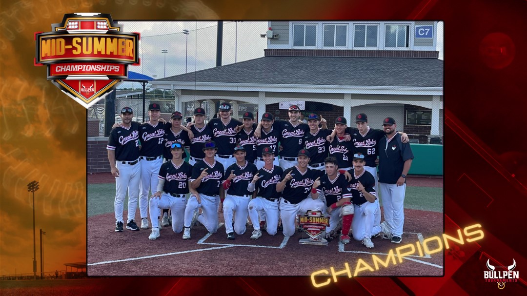 🏆 Congratulations to the 2023 18 Mid-Summer Champions, Great Lake Canadians Black!! 📷 

#WhereBaseballMatters