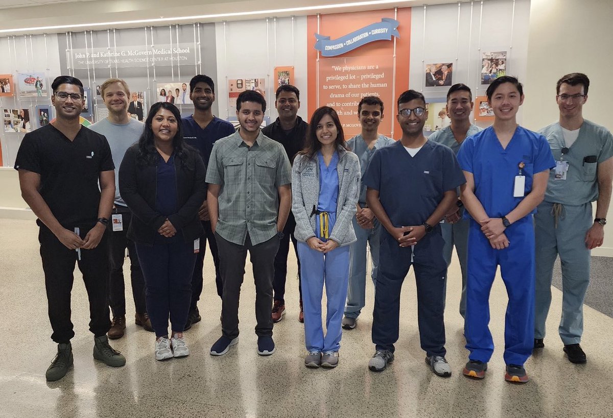 docbhardwaj's tweet photo. Welcoming the newest batch of Cardiology fellows at @UTHCardiology 

And looking forward to see them grow into the shining 🌟 Cardiologists in 3 years @UTHealthHouston 

@LYnalvez @AYarrabothulaMD @KevinHonan @UTHimres https://t.co/4fUJxxeJsY