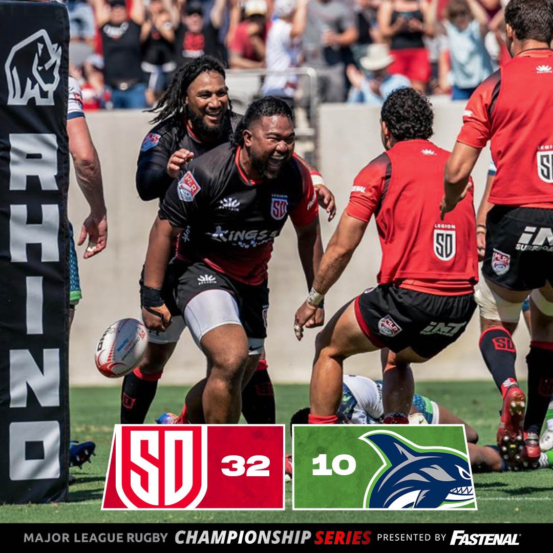 The @SDLegion continues to break records, they’re headed to the CHAMPIONSHIP FINAL! 🛡️ #QuestForTheShield | #MLR2023