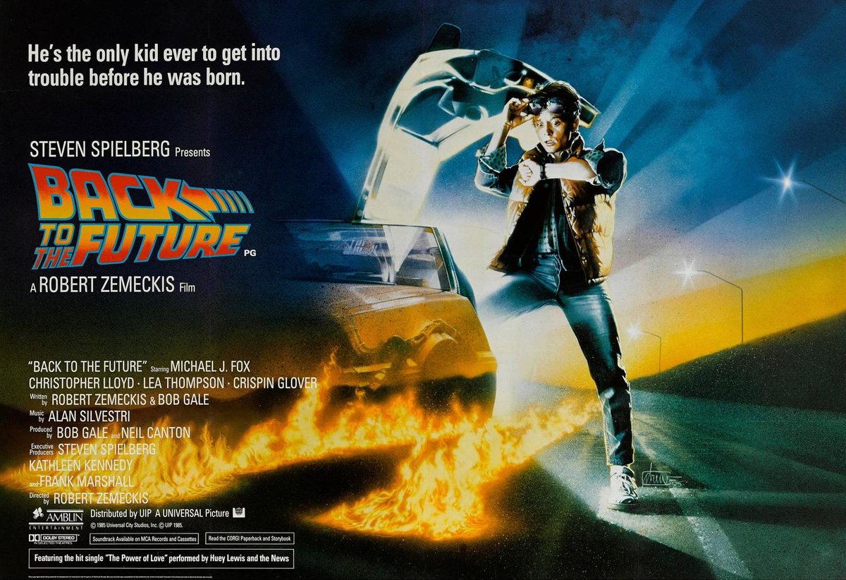 Today in Hill Valley History: <a href="/BacktotheFuture/">Back to the Future™</a> opened in 1,420 theaters across the U.S. (1985) <a href="/UniversalPics/">Universal Pictures</a> @amblin  <a href="/realmikefox/">Michael J. Fox</a> <a href="/DocBrownLloyd/">Christopher Lloyd</a> <a href="/LeaKThompson/">Lea Thompson</a> <a href="/CrispinGlover/">Crispin Glover</a> <a href="/TomWilsonUSA/">Tom Wilson</a> <a href="/TheClaudiaWells/">Claudia Wells #BTTF</a> <a href="/SilvestriMusic/">Alan Silvestri Music</a> <a href="/HueyLewisNews/">Huey Lewis</a> @DrewStruzan  BacktotheFuture.com/movies/backtot…
