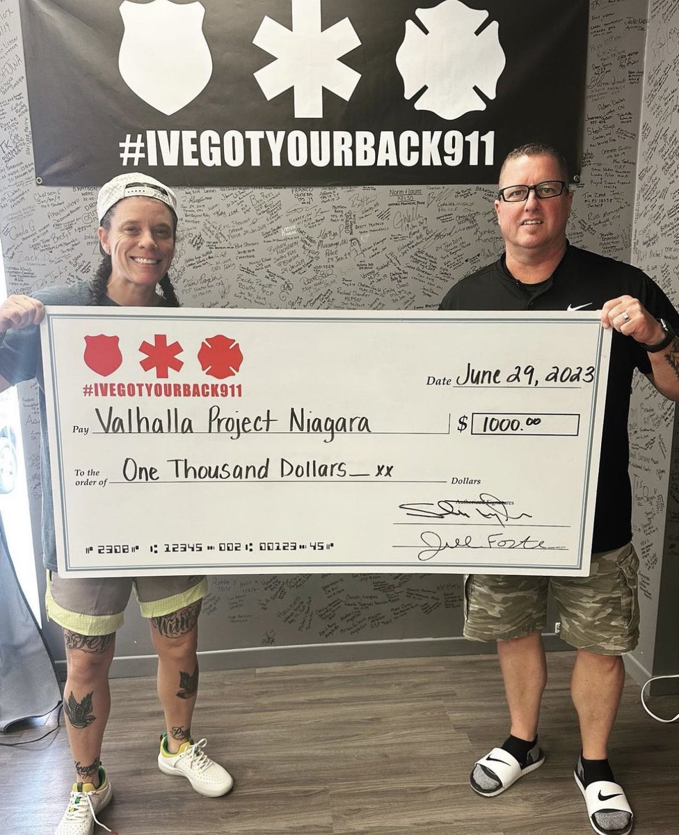 Happy to donate to The Valhalla Project Niagara