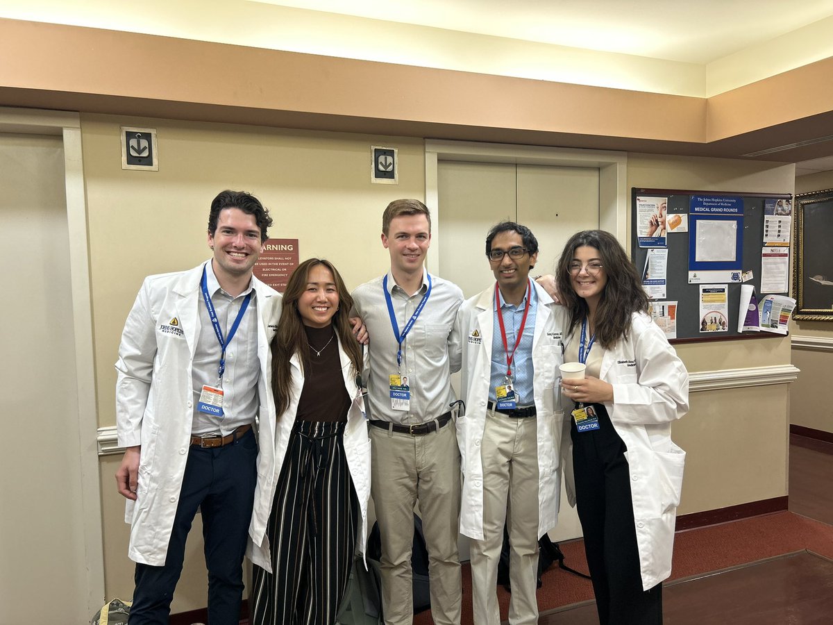 Look at these day one Barker interns!!! I don’t know if I’ve ever had more #OslerPride. These patients are in the best hands! @OslerResidency