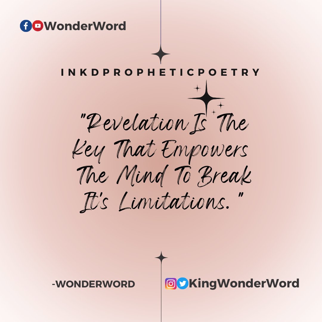 kingwonderword's tweet photo. One of the greatest keys That release us into God's power and purpose is revelation, when Peter caught the revelation that Jesus is the Son of God. Jesus replied him saying that upon this revelation would he build the church.
#KeysToTransformation 
#WonderWord https://t.co/lRYyCFuBSE