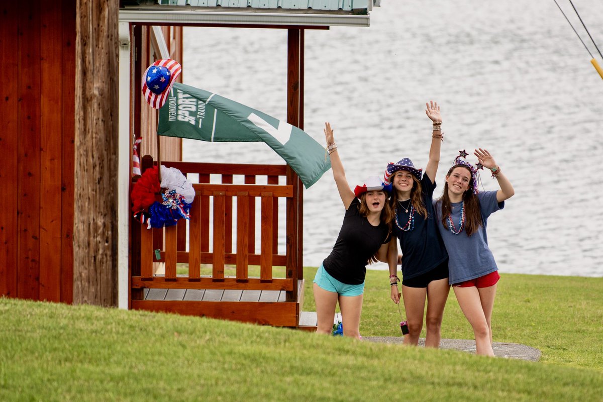 IntlSportsCamp's tweet photo. USA week has officially begun and we couldn’t be more excited to celebrate! 🇺🇸❤️🤍💙 https://t.co/kwJrY265ur